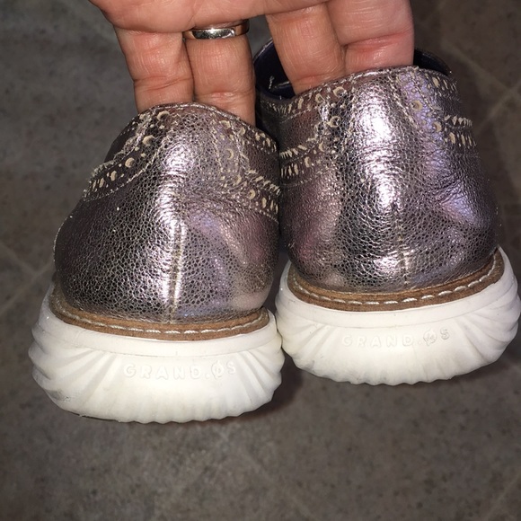 Cole Haan metalic GRAND EVOLUTION brogue Shoes - Picture 5 of 5